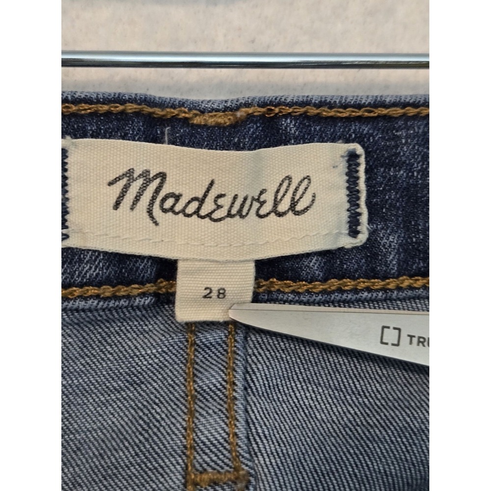 Madewell Maternity Skinny Jeans Size 28 Blue Denim Cotton Blend - Picture 4 of 15
